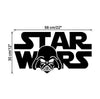 Star Wars Cartoon Wall Stickers