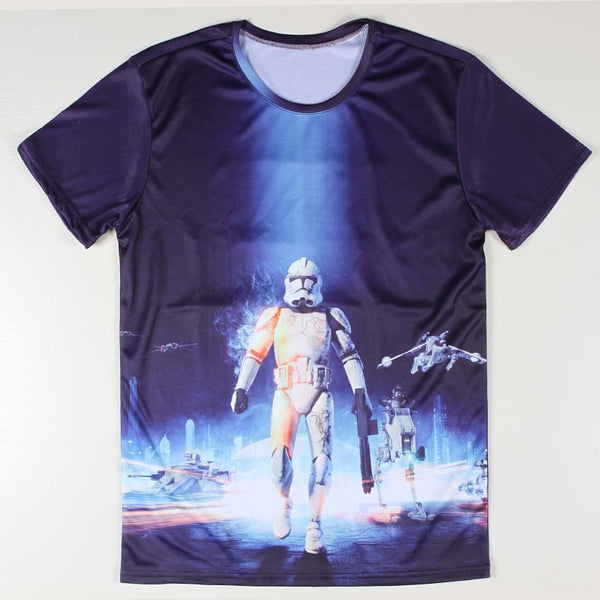 Star Wars Men T Shirt Fashion O Neck